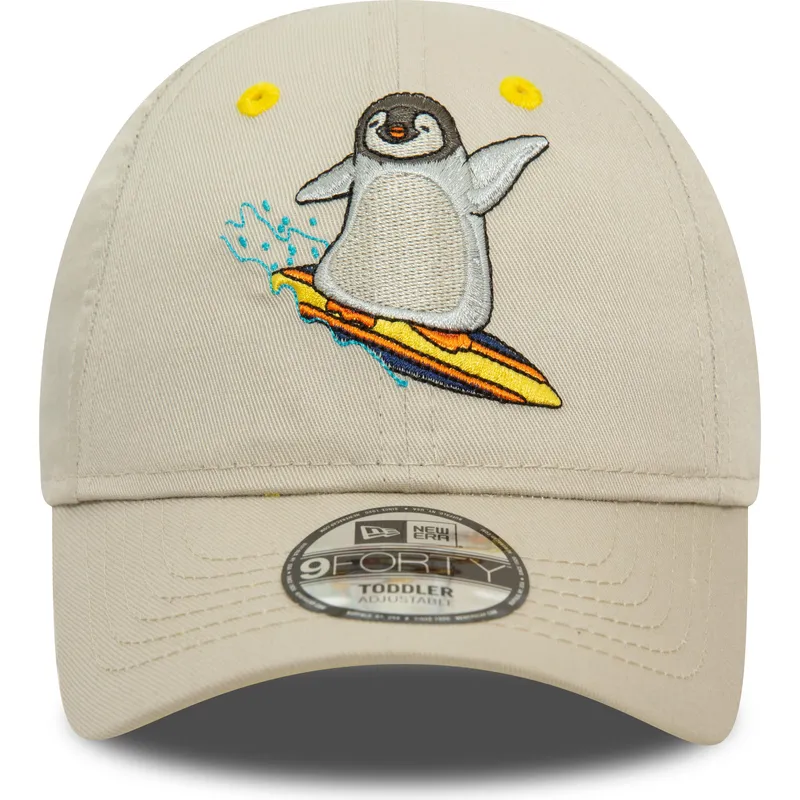 epci-curbata-bej-reglabila-pentru-copii-9forty-character-de-pinguino-de-new-era epci-curbata-bej-reglabila-pentru-copii-9forty-character-de-pinguino-de-new-era