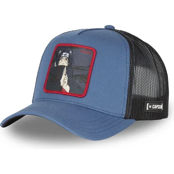 Gorra trucker azul marino y negra Itachi IGB Naruto de Capslab