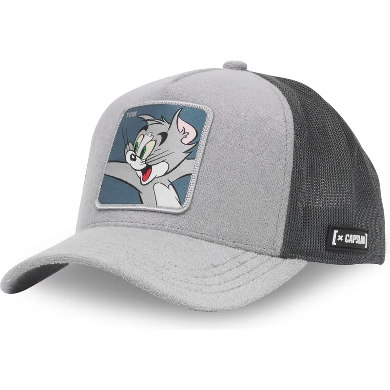 epci-curbata-gri-snapback-gat-tom-looney-tunes-de-capslab