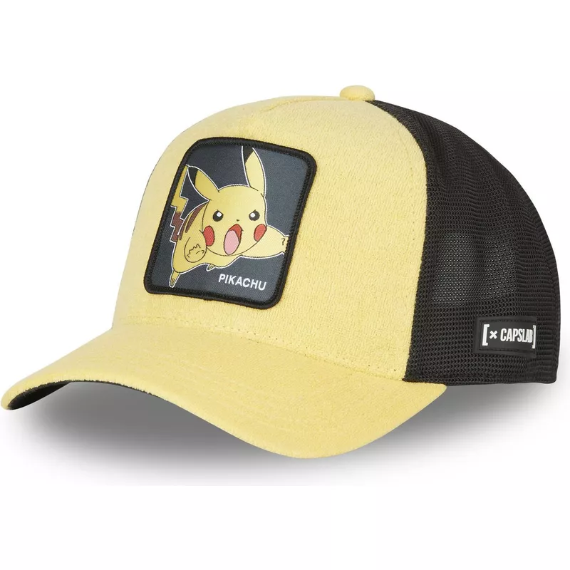 capslab-pikachu-pik1-ct-pokemon-yellow-and-black-trucker-hat