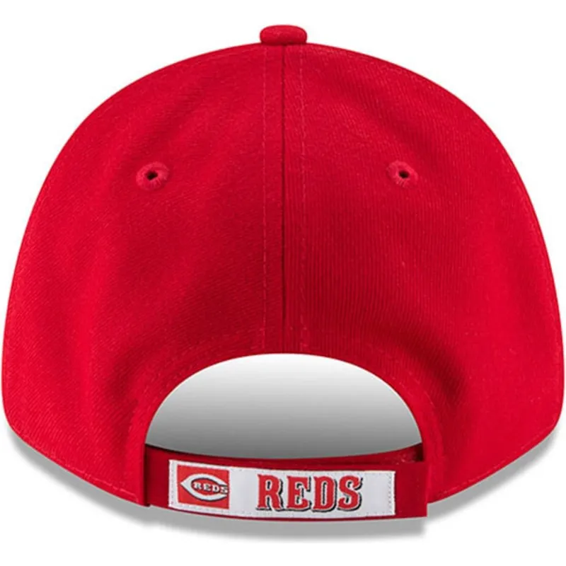 cappellino-visiera-curva-rosso-regolabile-9forty-the-league-di-cincinnati-reds-mlb-di-new-era