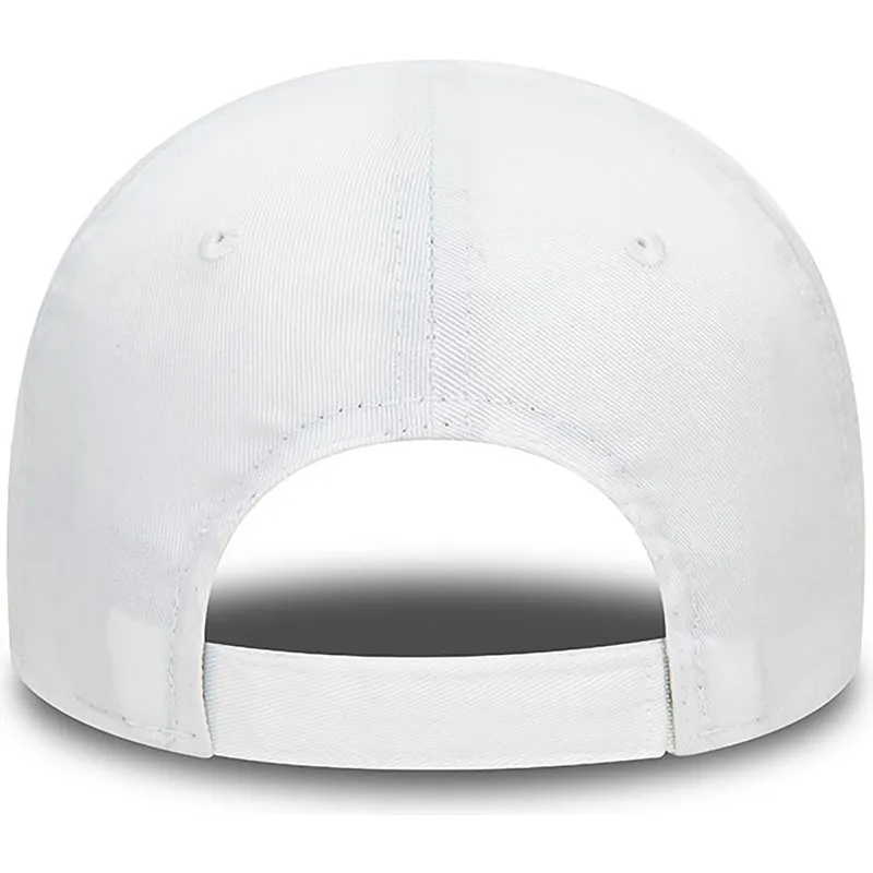 vit-och-rod-justerbar-kurvad-keps-for-barn-av-wonder-woman-dc-comics-hero-fran-new-era