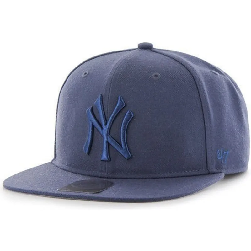 cap-plata-navy-blue-snapback-grande-de-new-york-yankees-mlb-de-47-brand