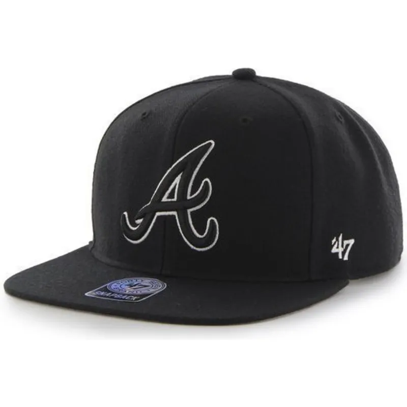 epci-plata-negru-snapback-de-atlanta-braves-mlb-de-47-brand epci-plata-negru-snapback-de-atlanta-braves-mlb-de-47-brand