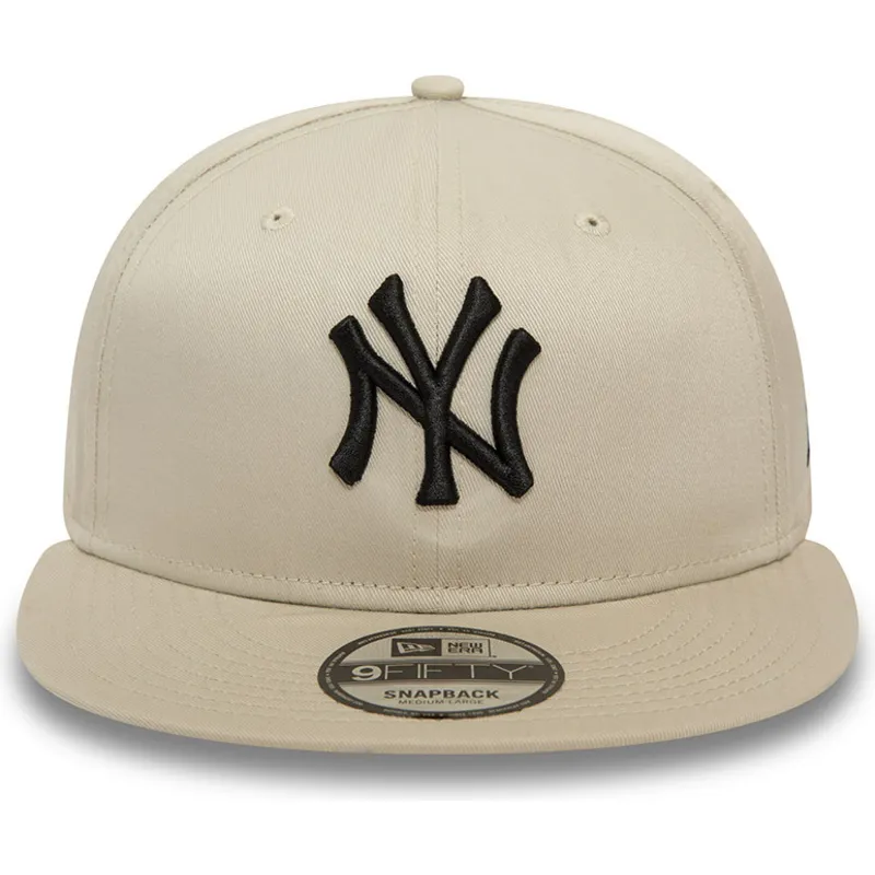epci-plata-bej-snapback-9fifty-league-essential-de-new-york-yankees-mlb-de-new-era