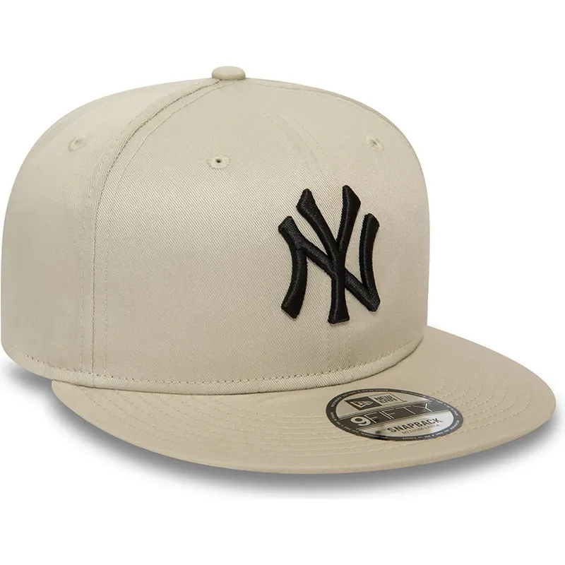 epci-plata-bej-snapback-9fifty-league-essential-de-new-york-yankees-mlb-de-new-era