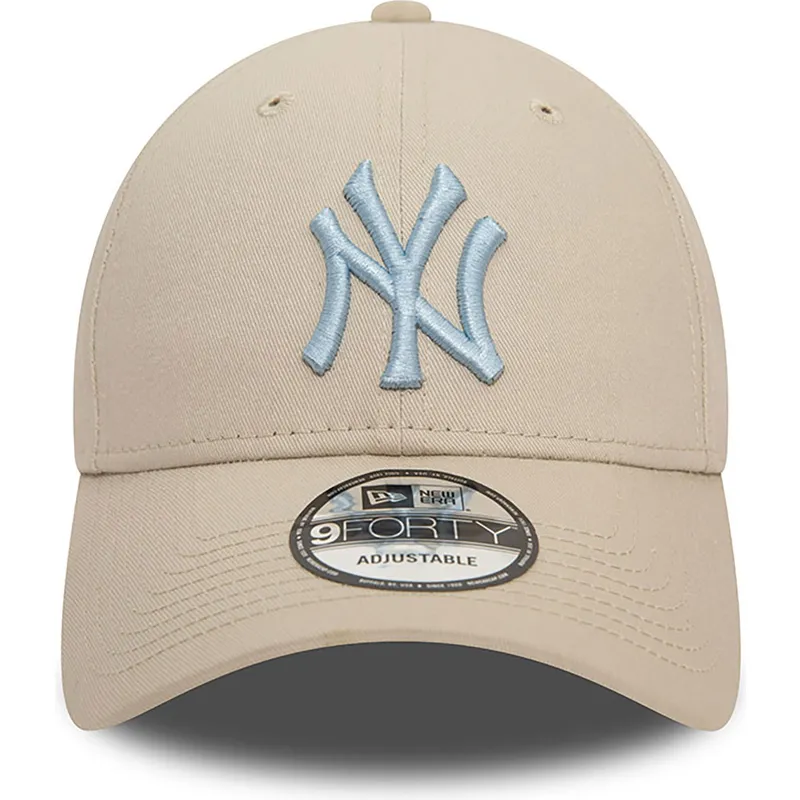 epci-curbata-bej-reglabila-9forty-league-essential-de-new-york-yankees-mlb-de-new-era