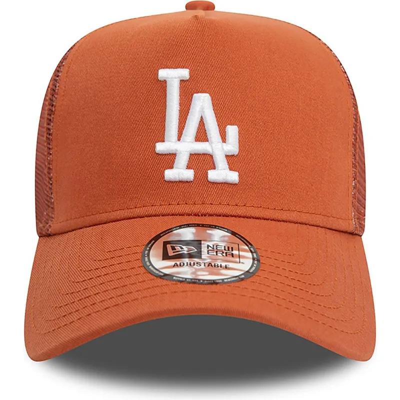 epci-curbata-maro-snapback-a-frame-league-essential-de-los-angeles-dodgers-mlb-de-new-era