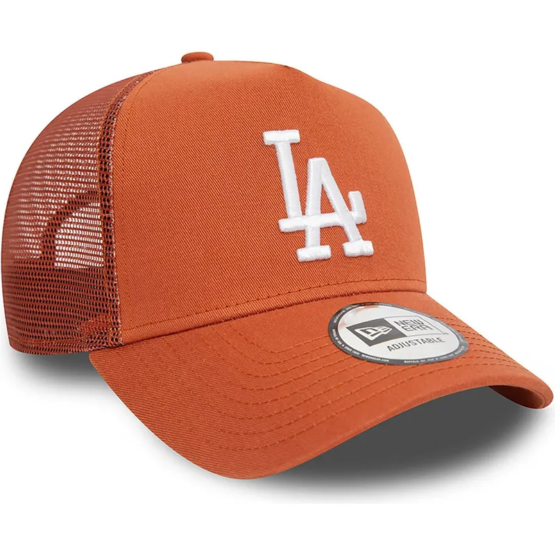 epci-curbata-maro-snapback-a-frame-league-essential-de-los-angeles-dodgers-mlb-de-new-era