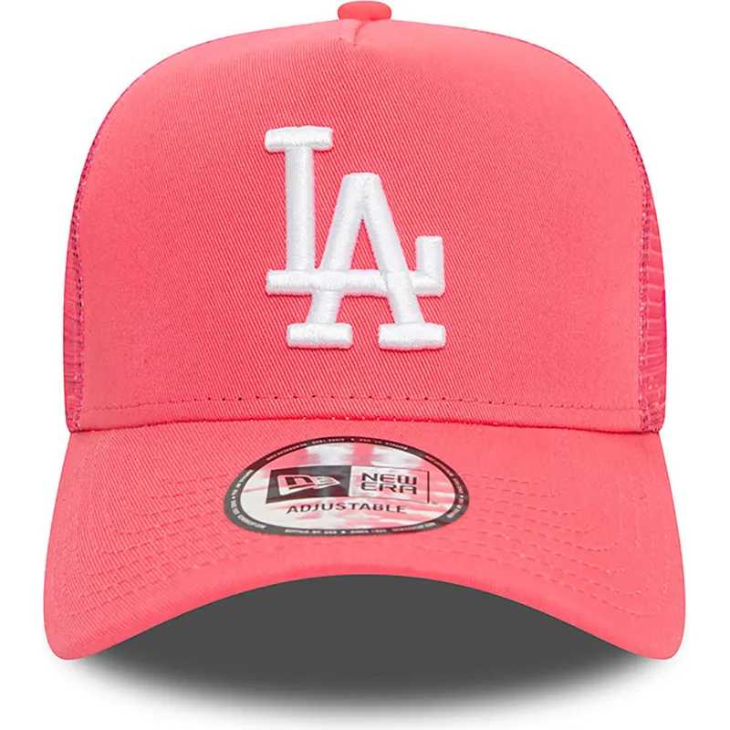 epci-curbata-roz-snapback-a-frame-league-essential-de-los-angeles-dodgers-mlb-de-new-era