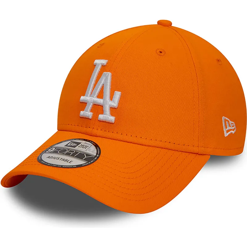 epci-curbata-portocaliu-reglabila-9forty-league-essential-de-los-angeles-dodgers-mlb-de-new-era