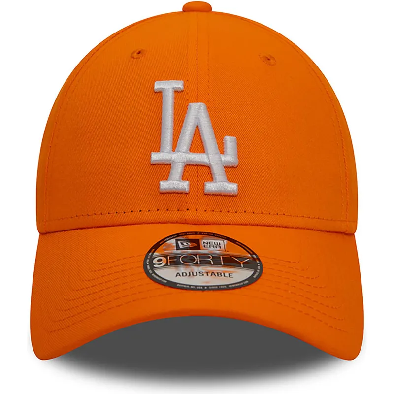 epci-curbata-portocaliu-reglabila-9forty-league-essential-de-los-angeles-dodgers-mlb-de-new-era