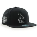epci-plata-negru-snapback-de-los-angeles-dodgers-mlb-de-47-brand