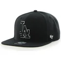 epci-plata-negru-snapback-de-los-angeles-dodgers-mlb-de-47-brand