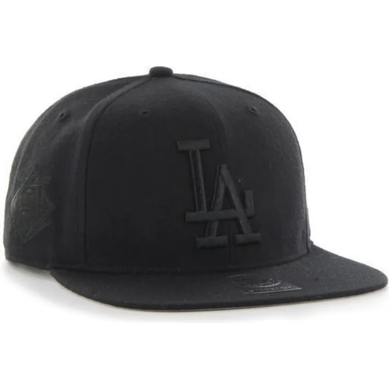 epci-plata-negru-snapback-de-los-angeles-dodgers-mlb-de-47-brand