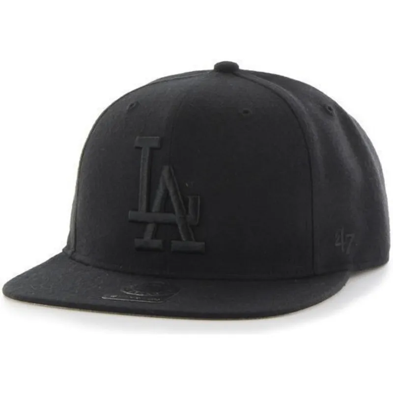 epci-plata-negru-snapback-de-los-angeles-dodgers-mlb-de-47-brand