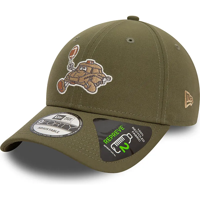 gron-bojd-justerbar-keps-9forty-repreve-football-taxi-fran-new-era