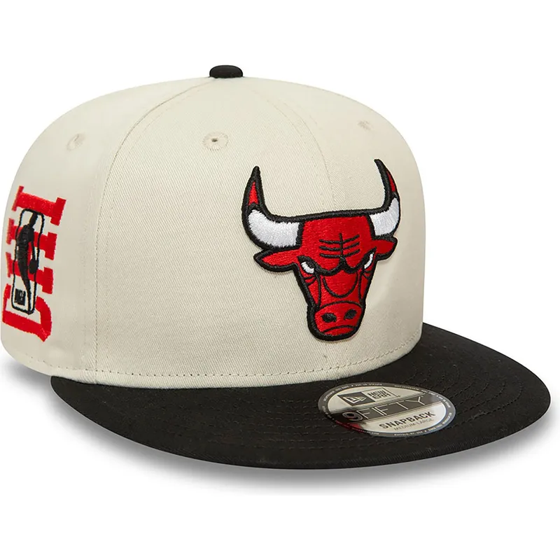 epci-plata-bej-snapback-9fifty-de-chicago-bulls-nba-de-new-era