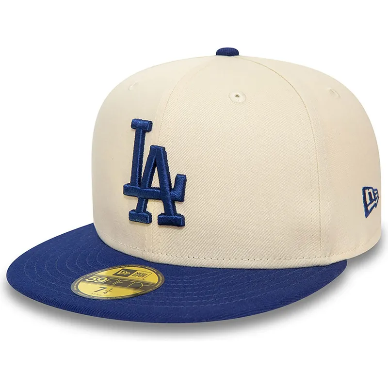 epci-plata-bej-fitted-59fifty-team-colour-de-los-angeles-dodgers-mlb-de-new-era