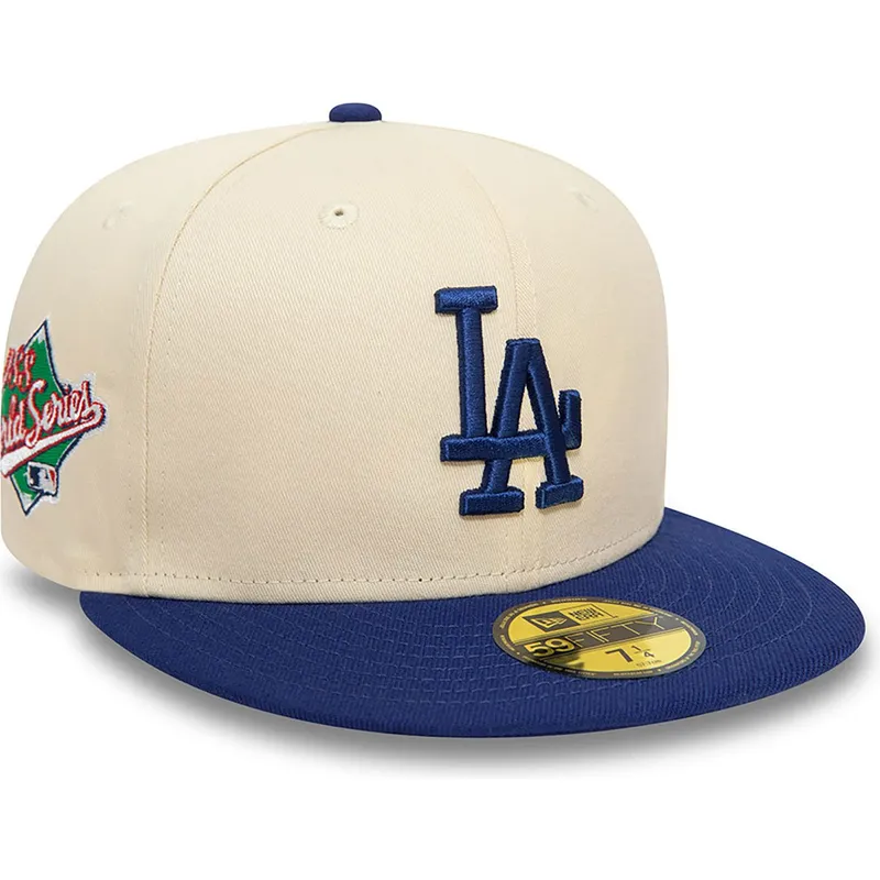 epci-plata-bej-fitted-59fifty-team-colour-de-los-angeles-dodgers-mlb-de-new-era