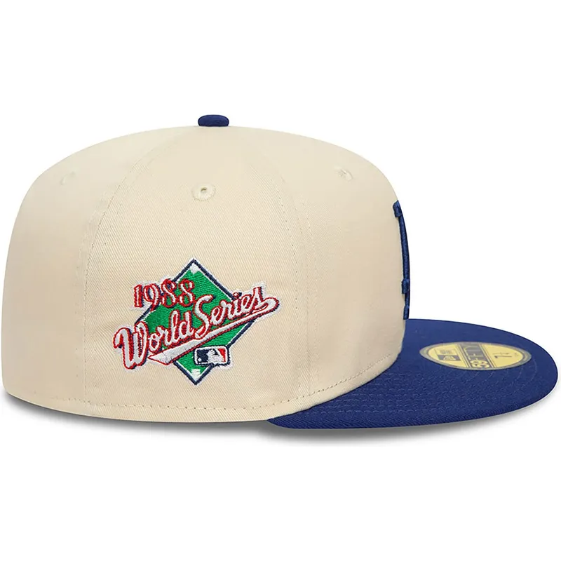 epci-plata-bej-fitted-59fifty-team-colour-de-los-angeles-dodgers-mlb-de-new-era