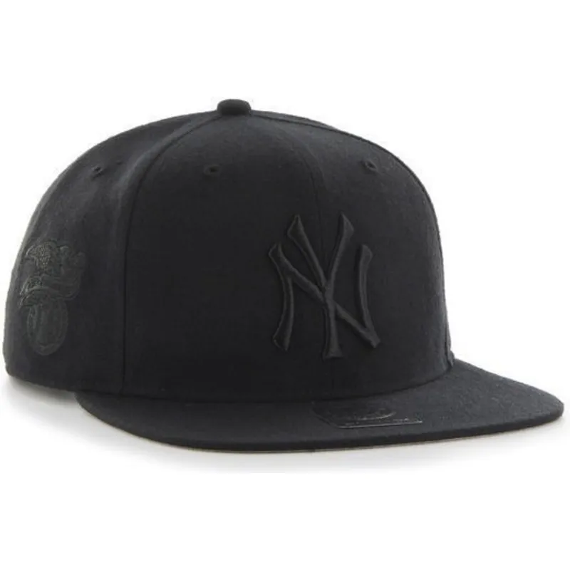 epci-plata-negru-snapback-de-new-york-yankees-mlb-de-47-brand