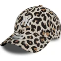 epci-curbata-leopard-reglabila-9forty-jacquard-de-new-york-yankees-mlb-de-new-era