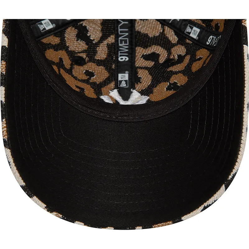 epci-curbata-leopard-reglabila-9forty-jacquard-de-new-york-yankees-mlb-de-new-era
