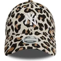 epci-curbata-leopard-reglabila-9forty-jacquard-de-new-york-yankees-mlb-de-new-era