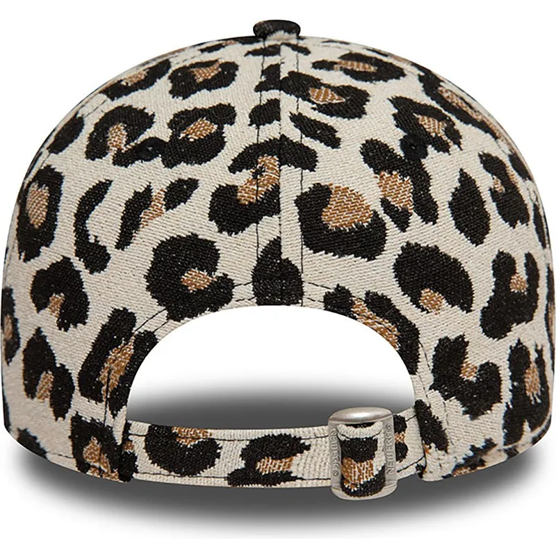 epci-curbata-leopard-reglabila-9forty-jacquard-de-new-york-yankees-mlb-de-new-era
