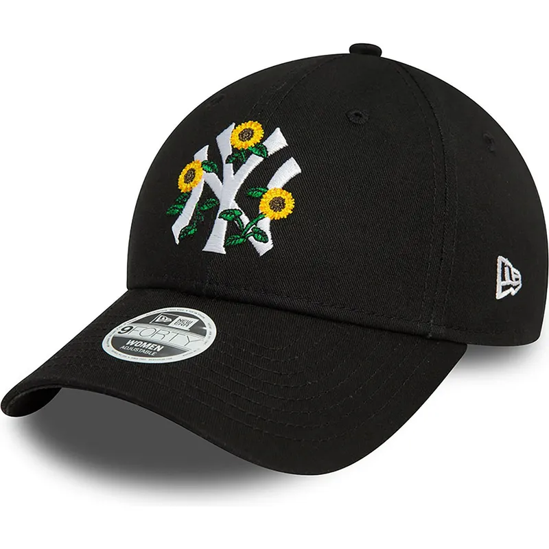 epci-curbata-negru-reglabila-9forty-floral-de-new-york-yankees-mlb-de-new-era