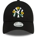 epci-curbata-negru-reglabila-9forty-floral-de-new-york-yankees-mlb-de-new-era