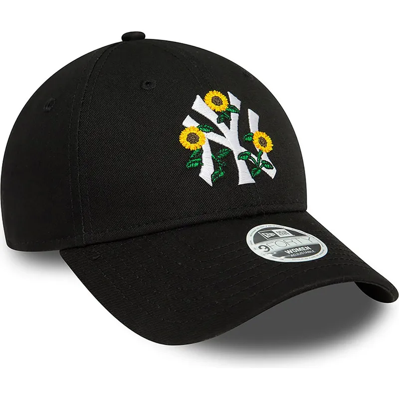 epci-curbata-negru-reglabila-9forty-floral-de-new-york-yankees-mlb-de-new-era