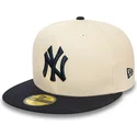 epci-plata-bej-fitted-59fifty-team-colour-de-new-york-yankees-mlb-de-new-era
