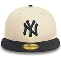 epci-plata-bej-fitted-59fifty-team-colour-de-new-york-yankees-mlb-de-new-era