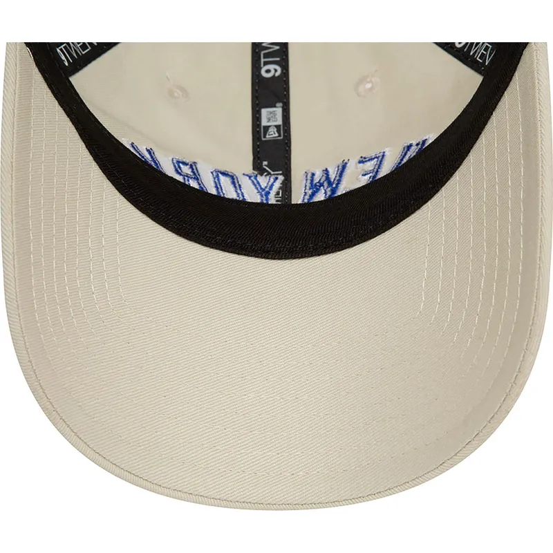 epci-curbata-bej-reglabila-9twenty-wordmark-de-new-york-yankees-mlb-de-new-era