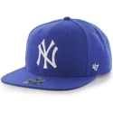 epci-plata-albastru-snapback-de-new-york-yankees-mlb-de-47-brand