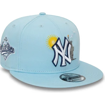 epci-plata-albastru-snapback-9fifty-summer-icon-de-new-york-yankees-mlb-de-new-era