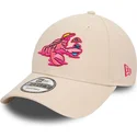 gorra-curva-beige-ajustable-9forty-crab-character-de-new-era