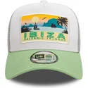 vit-och-gron-a-frame-summer-ibiza-stader-och-strander-truckerkeps-fran-new-era