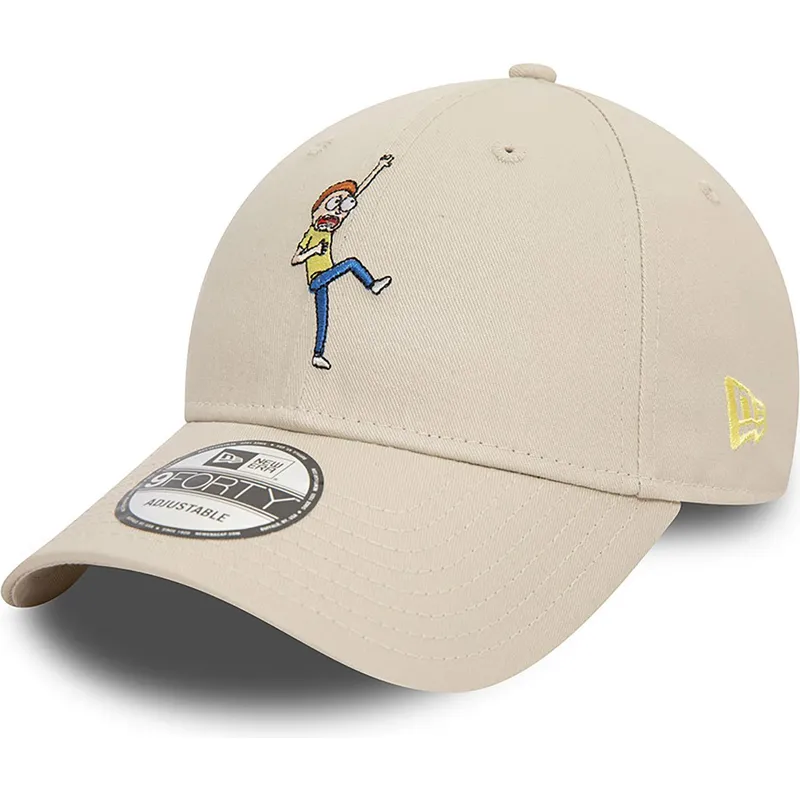epci-curbata-bej-reglabila-9forty-character-de-morty-smith-rick-y-morty-de-new-era