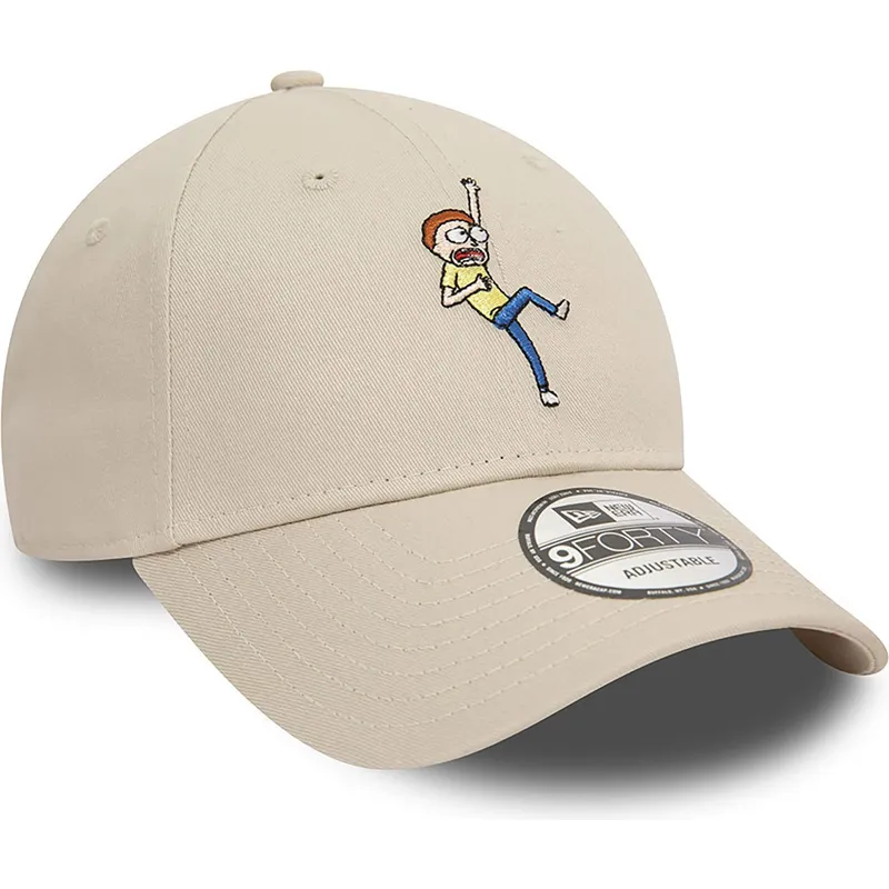 epci-curbata-bej-reglabila-9forty-character-de-morty-smith-rick-y-morty-de-new-era