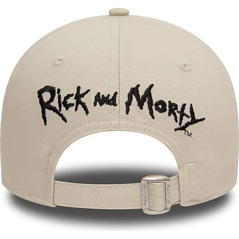 epci-curbata-bej-reglabila-9forty-character-de-morty-smith-rick-y-morty-de-new-era