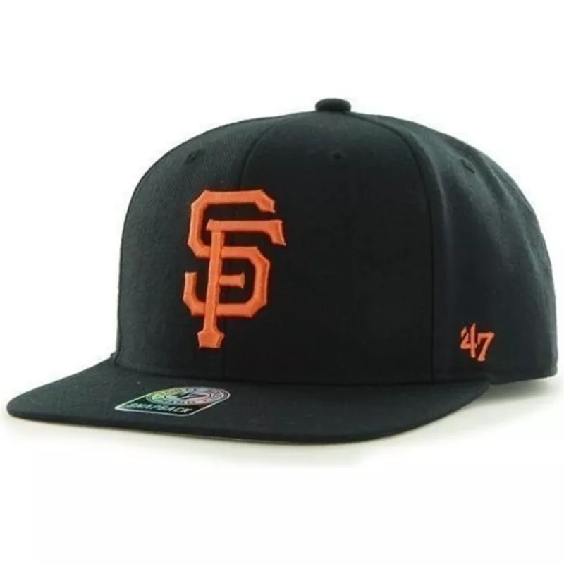 Gorra plana negra snapback 9FIFTY Essential de San Francisco Giants MLB de New  Era