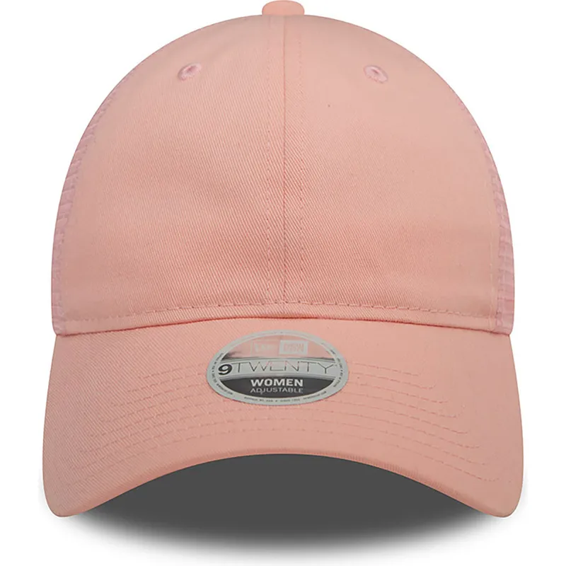 rosa-verstellbare-damen-trucker-cap-9twenty-von-new-era