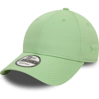 Gorra curva verde claro ajustable 9FORTY Essential de New Era