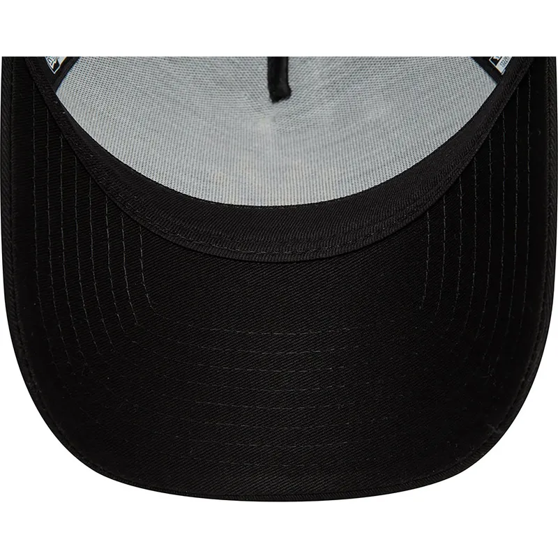 epci-curbata-negru-snapback-a-frame-metallic-de-new-york-yankees-mlb-de-new-era