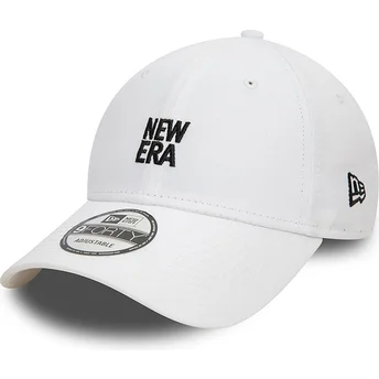 Cap curbată white adjustable strap 9FORTY de New Era