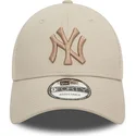 epci-curbata-bej-snapback-9forty-home-field-de-new-york-yankees-mlb-de-new-era