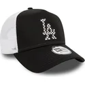 epci-curbata-negru-snapback-a-frame-seasonal-infill-de-los-angeles-dodgers-mlb-de-new-era
